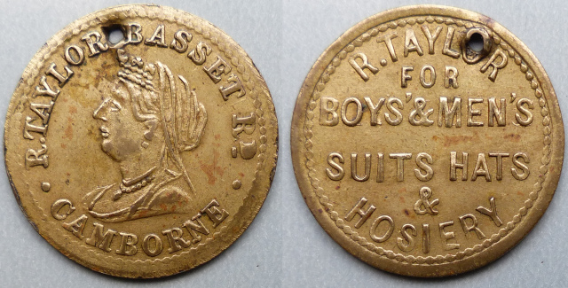 Camborne, R Taylor, clothier Camborne, R Taylor, clothier